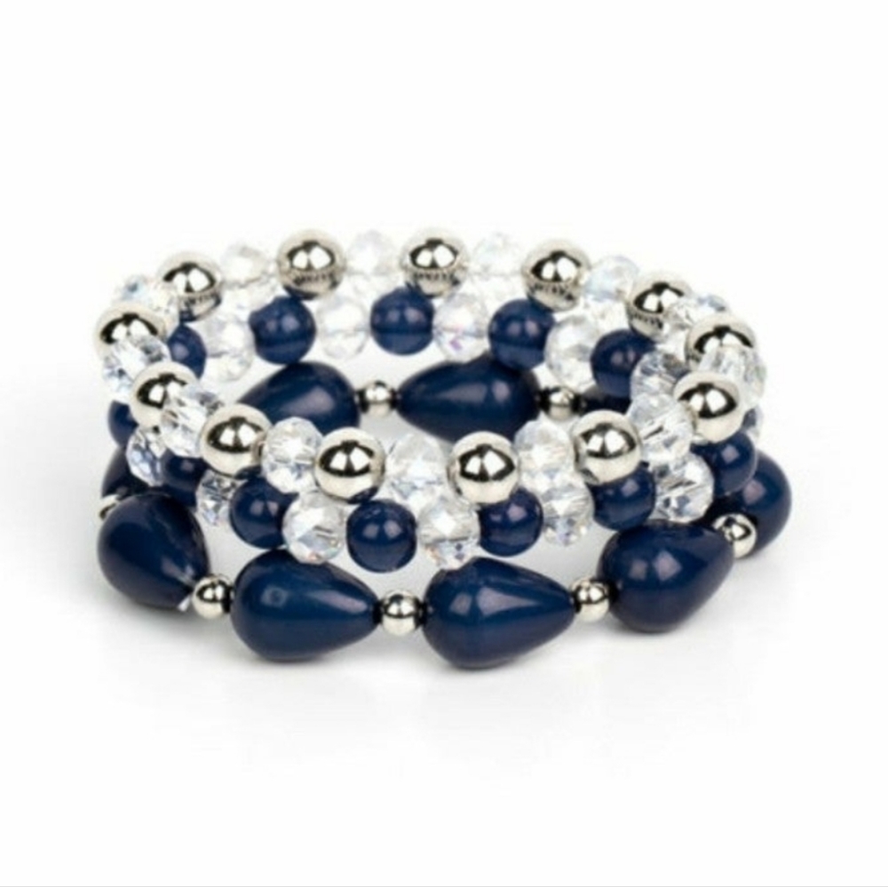 Beachside Brunch - Blue ♥ Bracelet